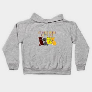 Cat for kids Kids Hoodie